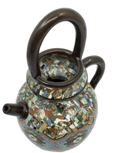 Chevrette ou Gargoulette Jean Gerbino en céramique Vallauris France French Riviera Circa 1950