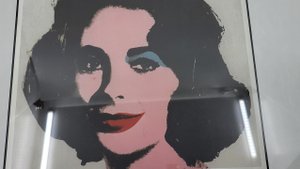 Lithographie Offset Andy Warhol "Elizabeth Taylor" 1963 Numéroté (133/300)