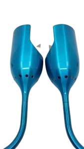 Appliques murales Tsé Tsé Tournebrille en aluminium Bleu Francais (Set de 2)