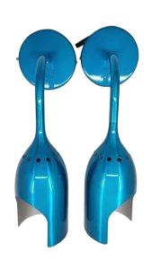 Appliques murales Tsé Tsé Tournebrille en aluminium Bleu Francais (Set de 2)