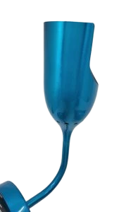 Appliques murales Tsé Tsé Tournebrille en aluminium Bleu Francais (Set de 2)