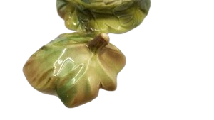 Théière en Barbotine Saint Clément Francais Circa 1950