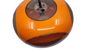Lustre Luigi Colani UFO Orange Circa 1970