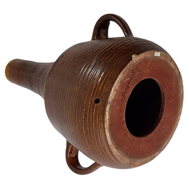 Vase Accolay en céramique Francais Circa 1960