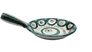 Assiette Robert Picault en céramique émaillée France Vallauris French Riviera Circa 1970