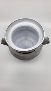 Soupière Décorative Emille Masson décor géométrique en céramique Vallauris France Circa1960