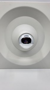 Appliques Murales Klaus Hempel par Kaiser Leushten en métal Blanc Space Age, Allemagne Circa 1960 (lot de 2)