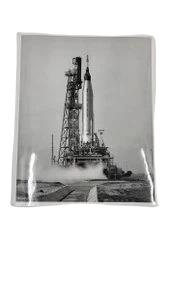Photographie capsule Mercury Atlas 7 surnommée Aurora tampon de l'US Air Force USA 1962