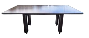 Table Mim Roma placage Bois de Palissandre Italie Circa 1980