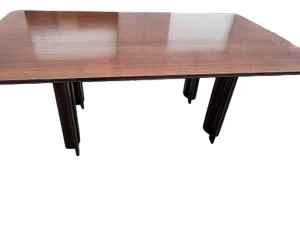 Table Mim Roma placage Bois de Palissandre Italie Circa 1980