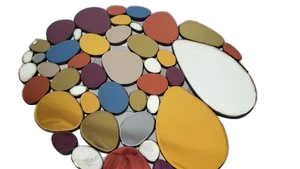 Table basse Olivier de Schrijver "Moon" version couleurs du monde Série Limitée 1/24 Belgique Circa 1990