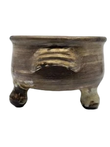 Vide Poche tripode  Jacques Pouchain  Atelier Dieulefit en céramique Francais circa 1960