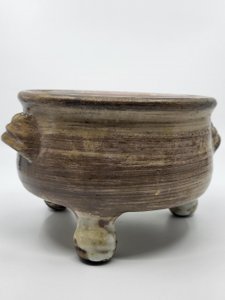 Vide Poche tripode  Jacques Pouchain  Atelier Dieulefit en céramique Francais circa 1960