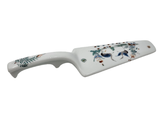 Pelle à tarte de la manufacture Porcelaine du Lys Royal décor "Kakiemon" Château de Chantilly XVIII siècle France