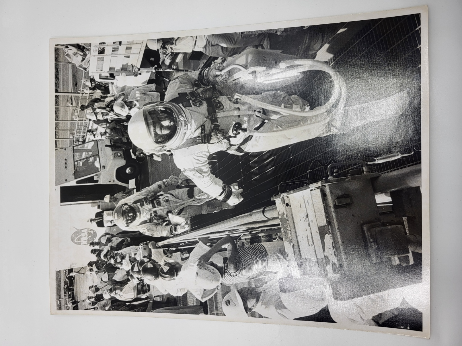 Photographie d'astronautes Nasa Pete Conrad et Dick Gordon programme Gemini XI 1966