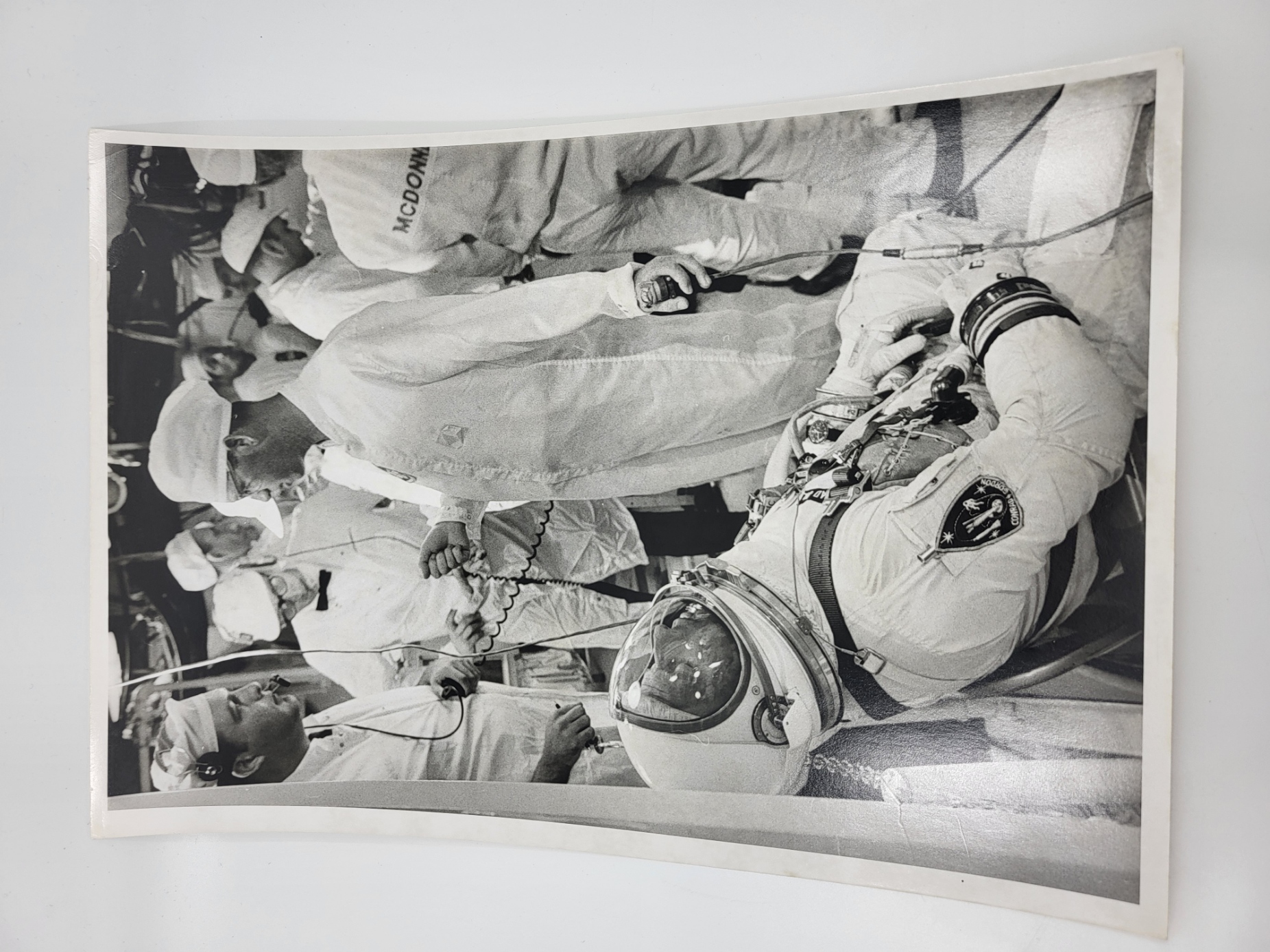 Photographie Mission Gemini XI de la NASA Charles Pete Conrad USA1966