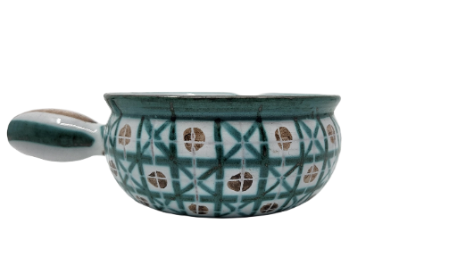 Caquelon Robert Picault en céramique Vallauris French Riviera France 1950 