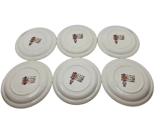 Service assiettes à fromages Saint Amand (lot de 6)
