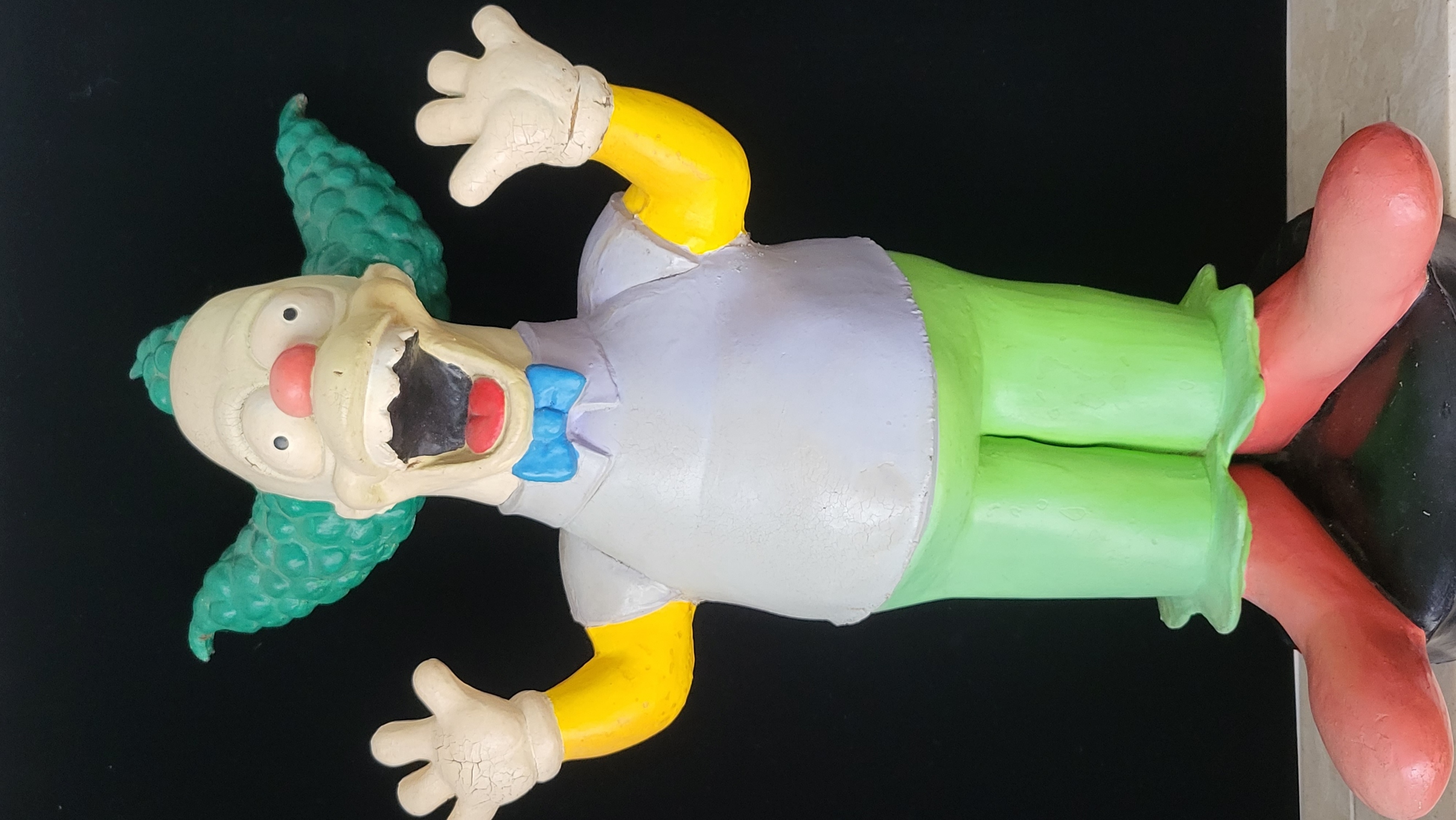 Krusty le clown Les Simpsons grande figurine 