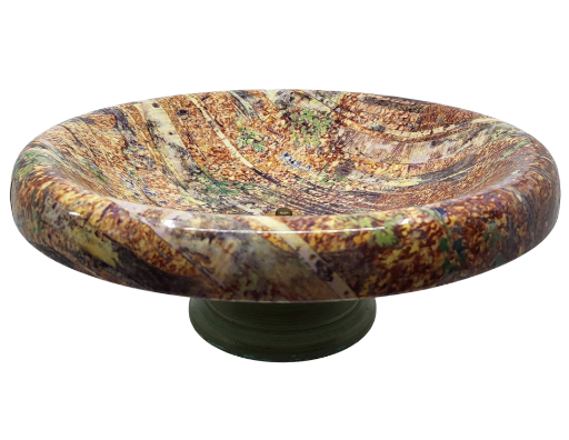 Grande Coupe Maison Lancel en céramique Francaise