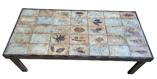 Table basse Roger Capron en céramique Francaise Côte-d'Azur 1970