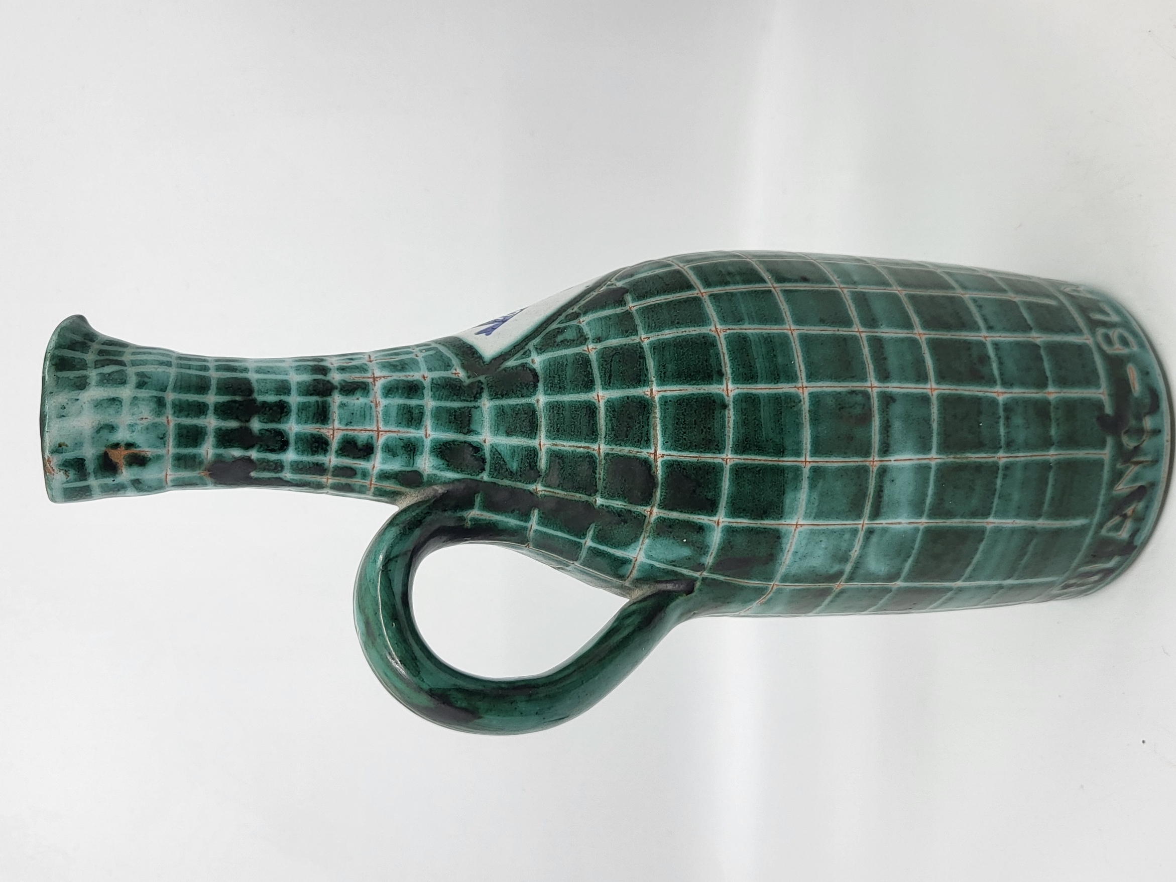 Bouteille Robert Picault en céramique Francaise Côte-d'Azur 1950