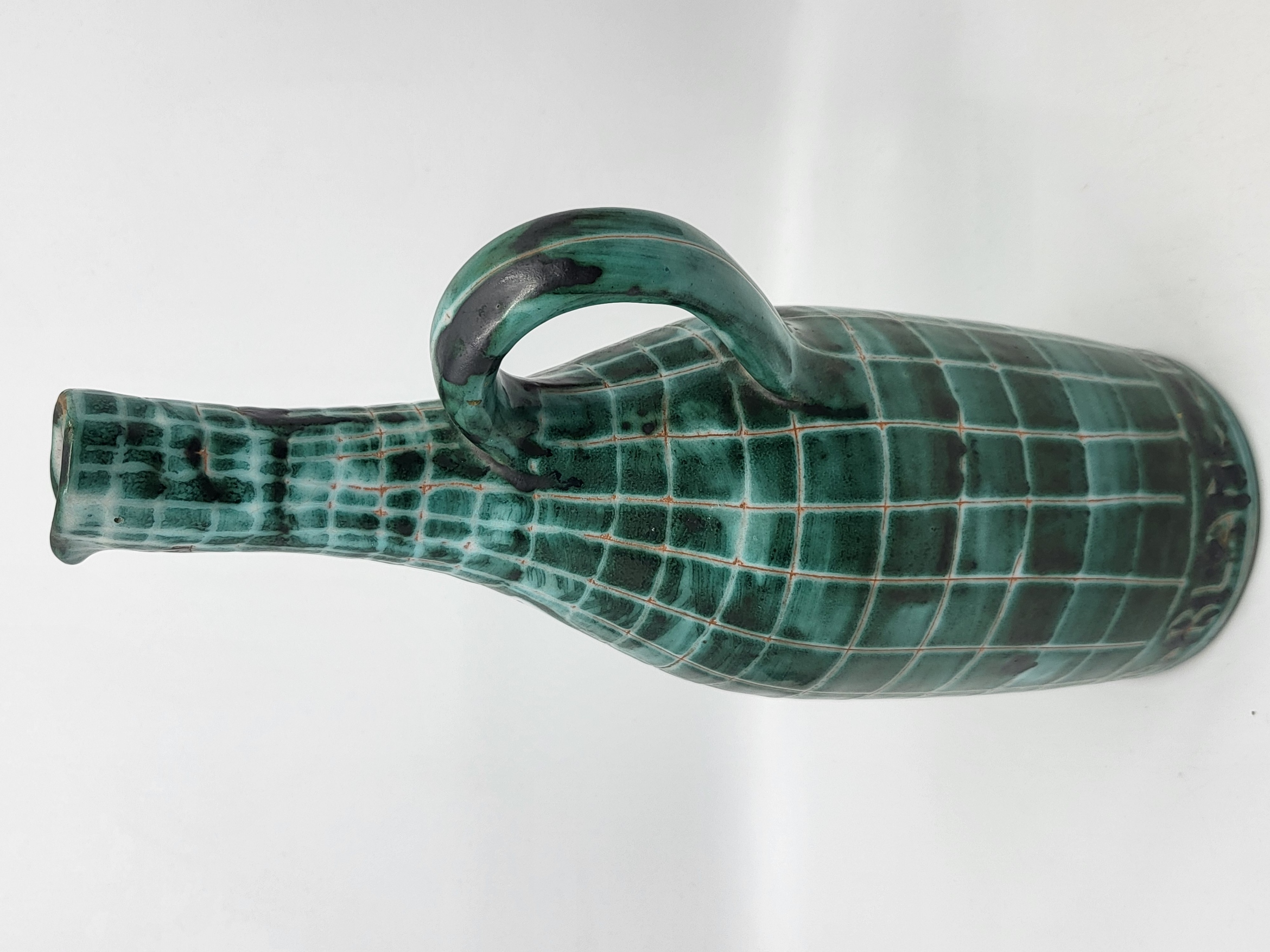 Bouteille Robert Picault en céramique Francaise Côte-d'Azur 1950