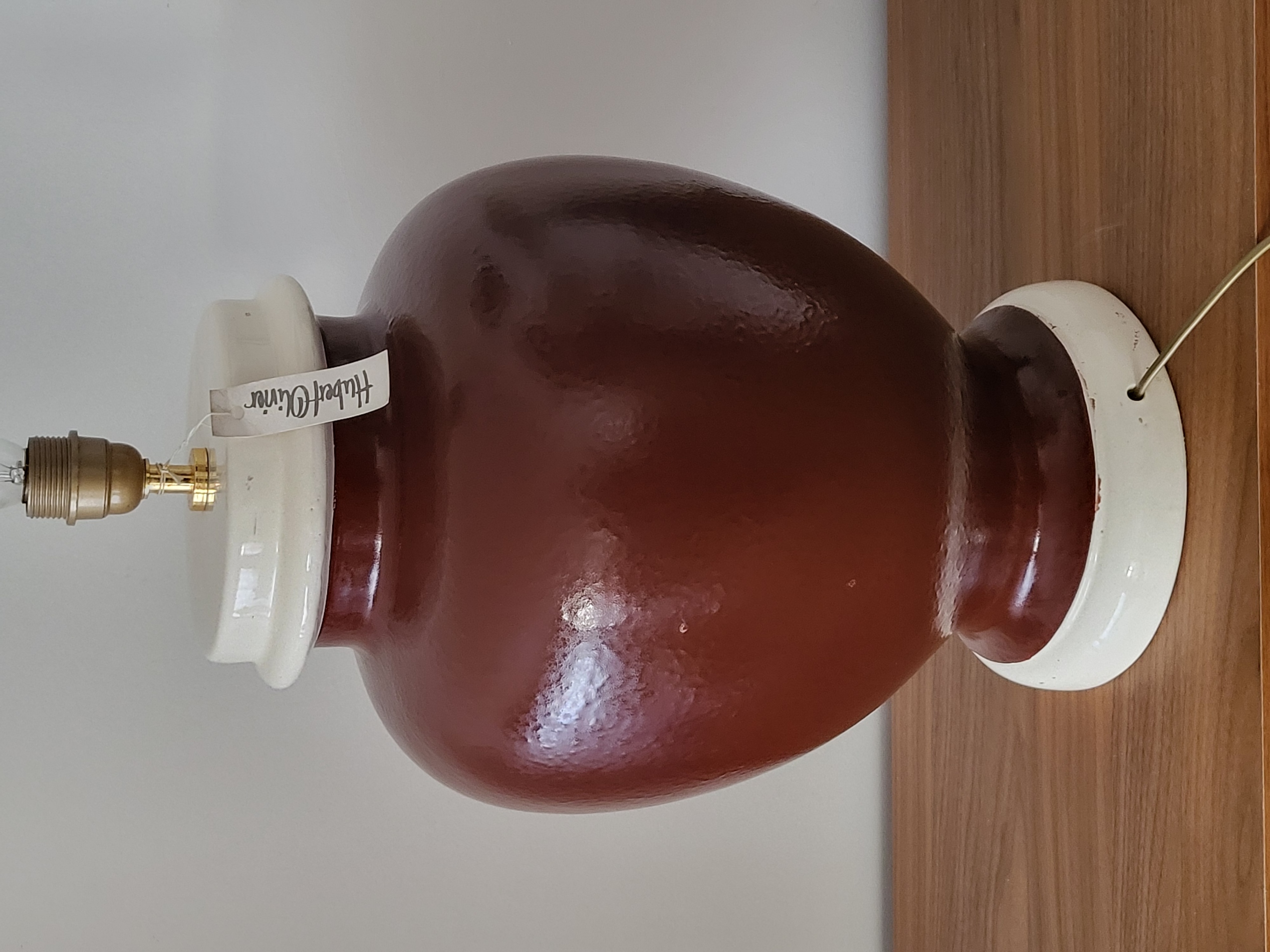 Lampe Hubert Olivier en céramique