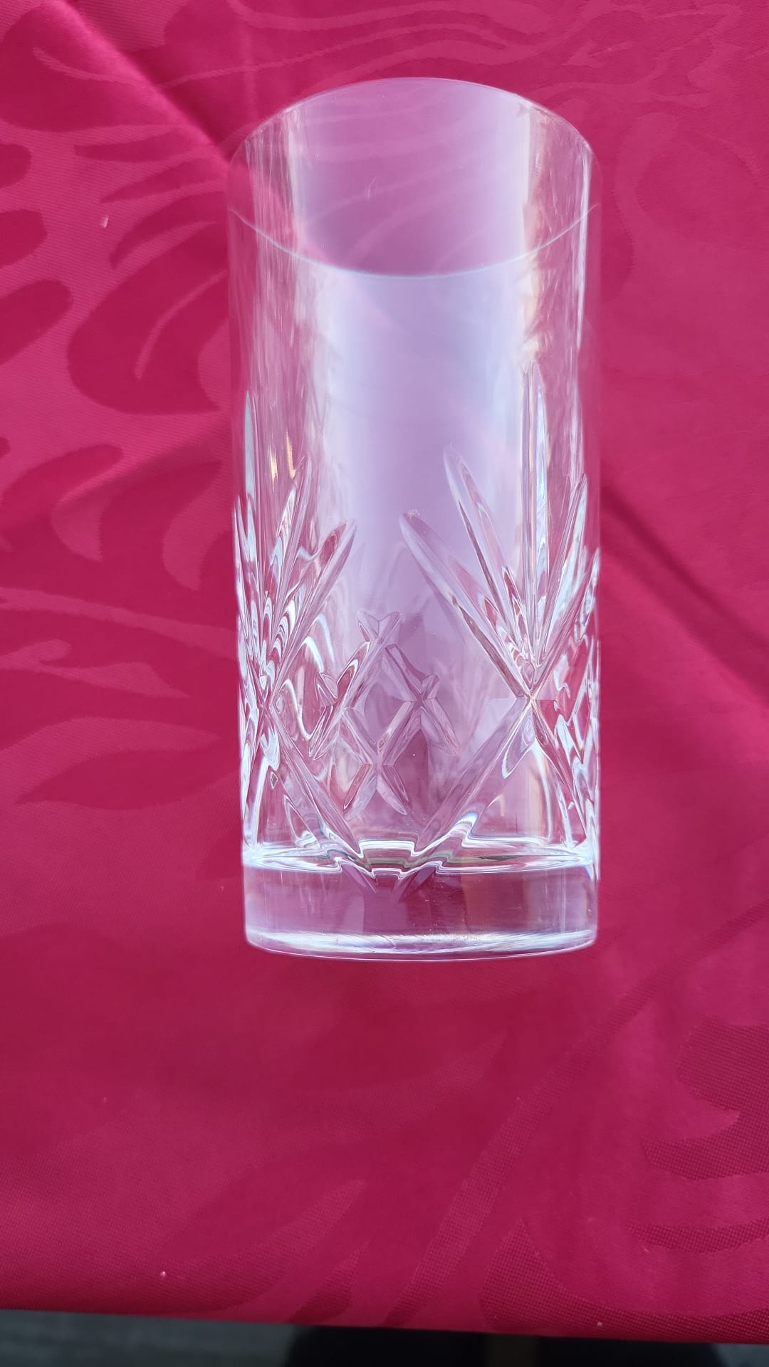 Verres à eau en cristal de Paris 