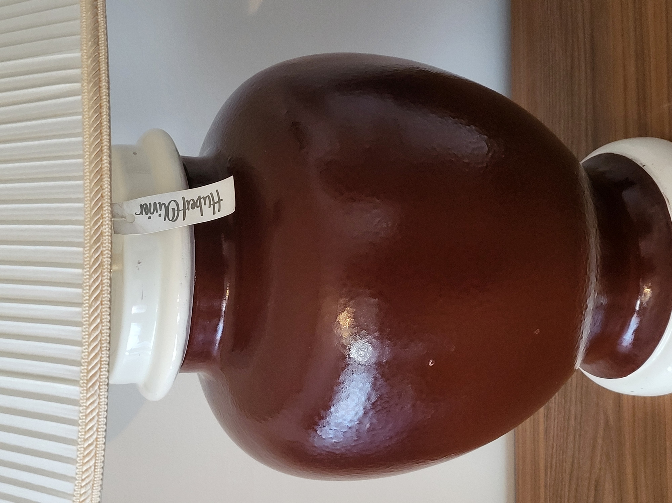 Lampe Hubert Olivier en céramique