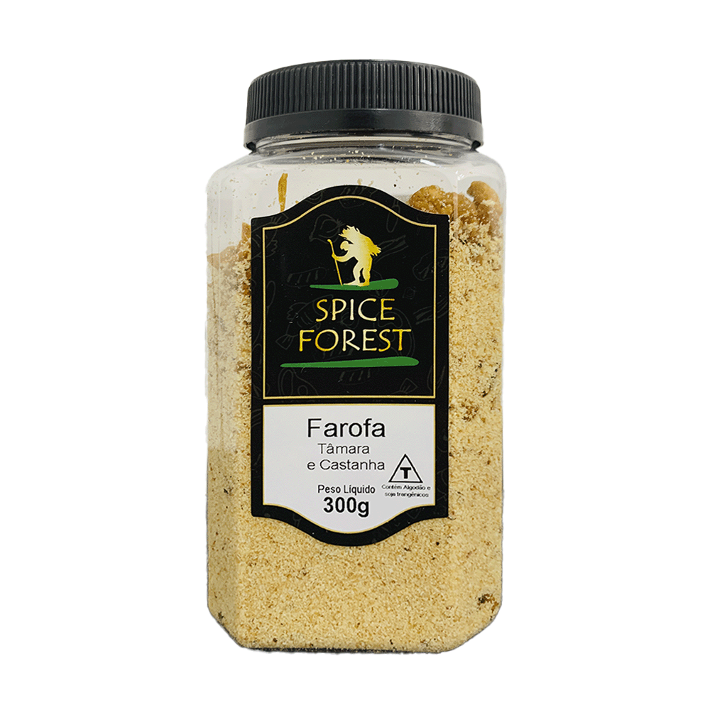 Farofa De Mandioca Com Tâmara E Castanha - Spice Forest