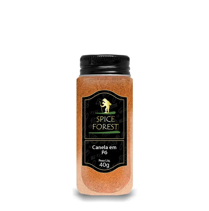 Canela em Pó Pura 40g - Sem Glúten - Spice Forest