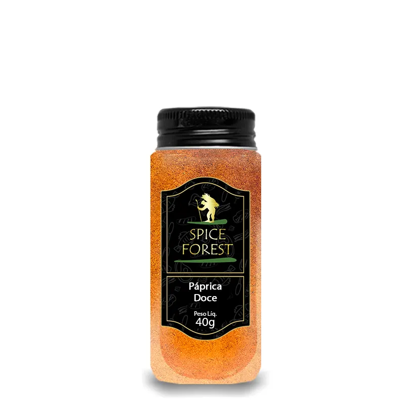 Páprica Doce 40g - Sem Glúten - Spice Forest