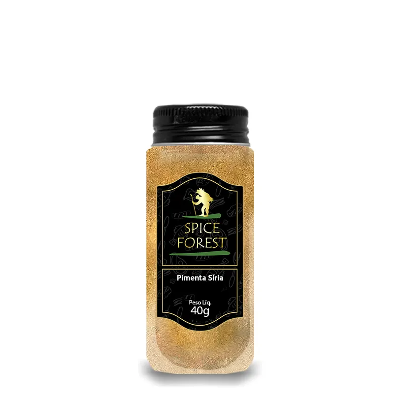 Pimenta Síria 40g - Sem Glúten - Spice Forest