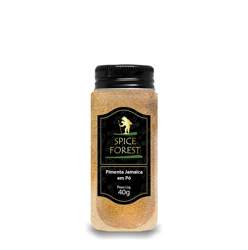 Pimenta Jalapeño em Pó 40g - Sem Glúten - Spice Forest