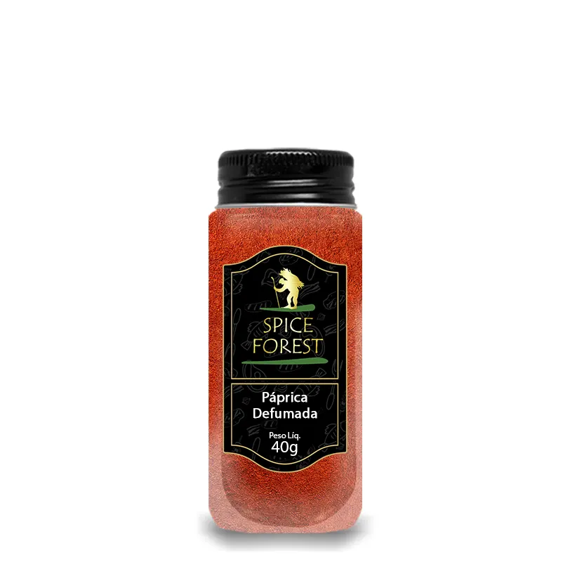 Páprica Defumada 40g - Sem Glúten - Spice Forest