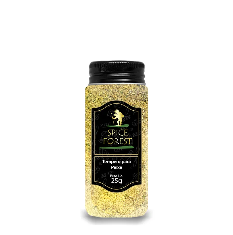 Tempero para Peixe 25g - Sem Glúten - Spice Forest