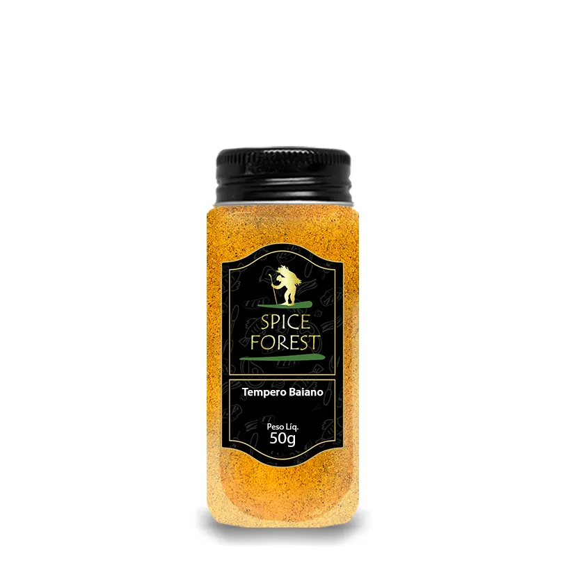 Tempero Baiano 50g - Sem Glúten - Spice Forest