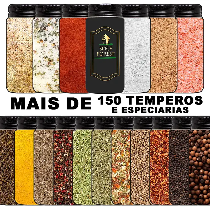 Sal Rosa do Himalaia Fino - Spice Forest - 120 g
