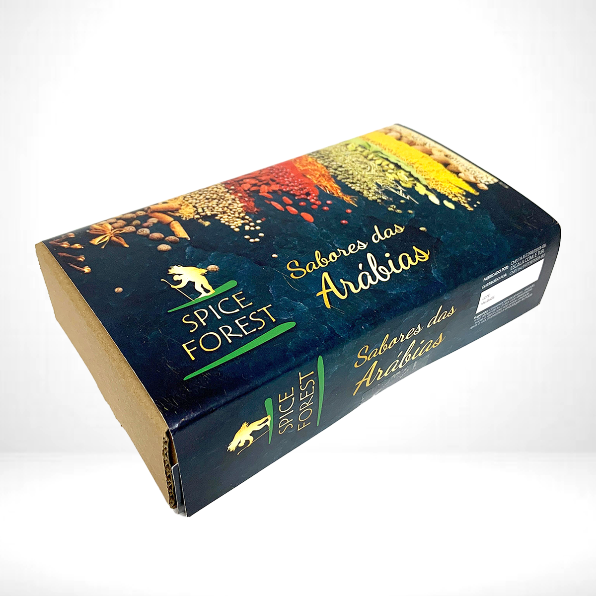 Sabores das Arábias com Pimenta Síria 40g, hortelã 15g, zaatar 40g e Cominho Pó 45g - Spice Forest