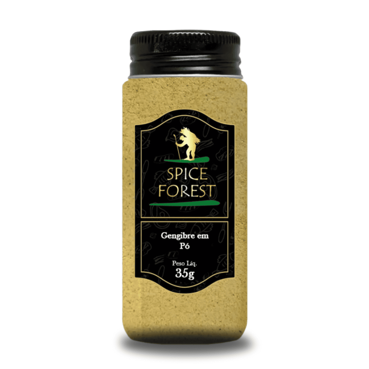 Gengibre em Pó 35g - Sem Glúten - Spice Forest