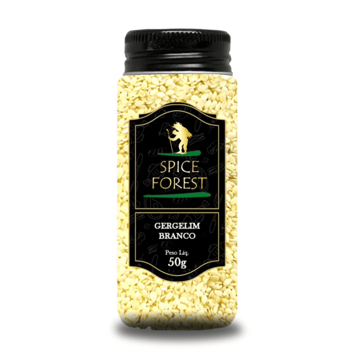 Gergelim Branco 50g - Sem Glúten - Spice Forest
