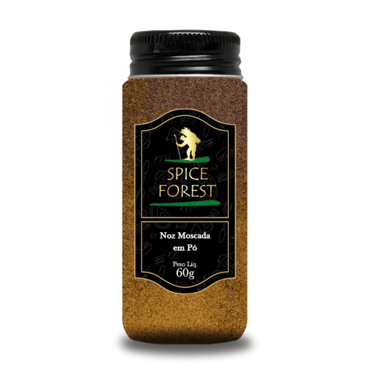 Noz Moscada em Pó 60g - Sem Glúten - Spice Forest