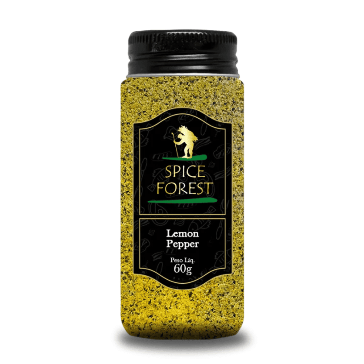 Lemon Pepper 60g - Sem Glúten - Spice Forest