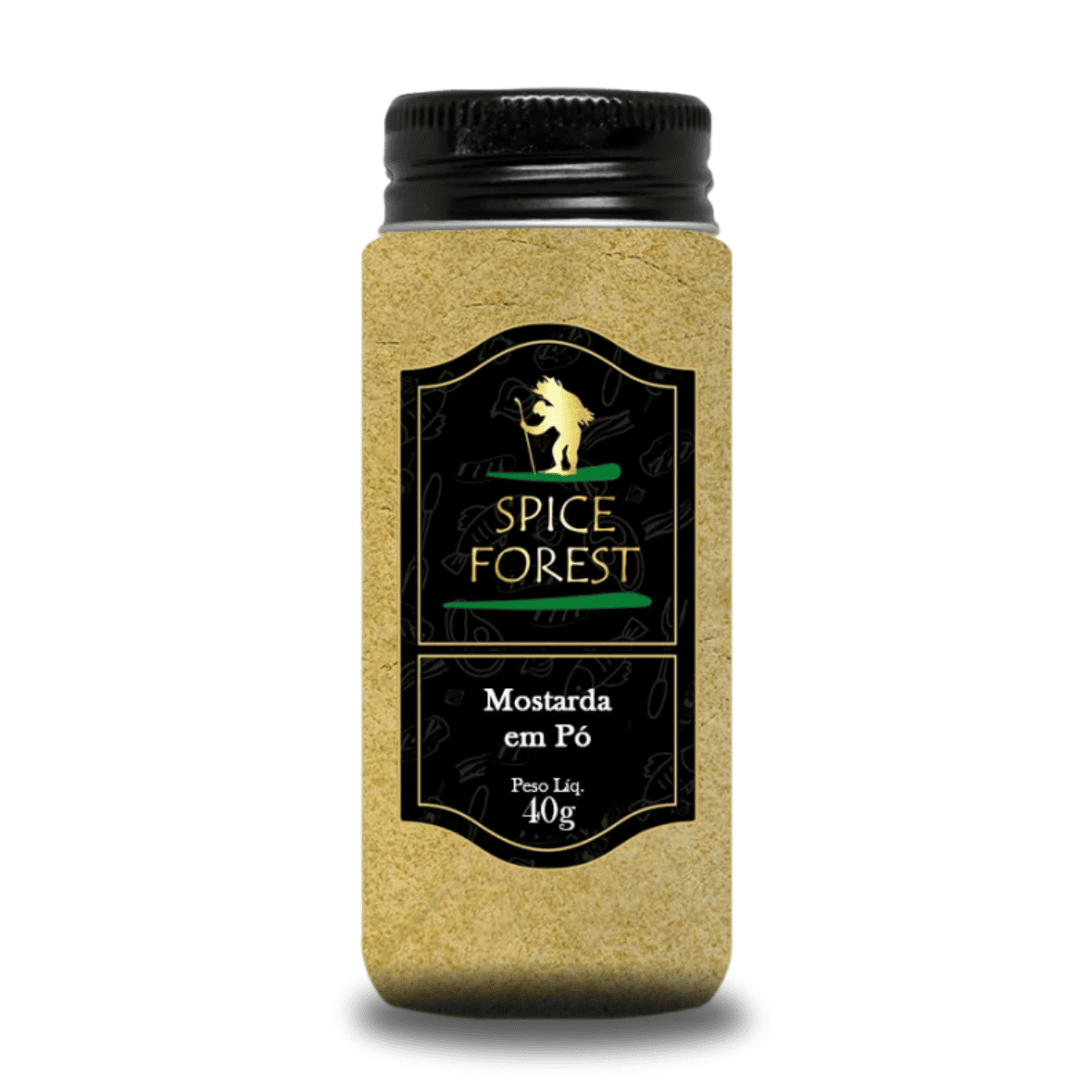 Mostarda em Pó 40g - Sem Glúten - Spice Forest