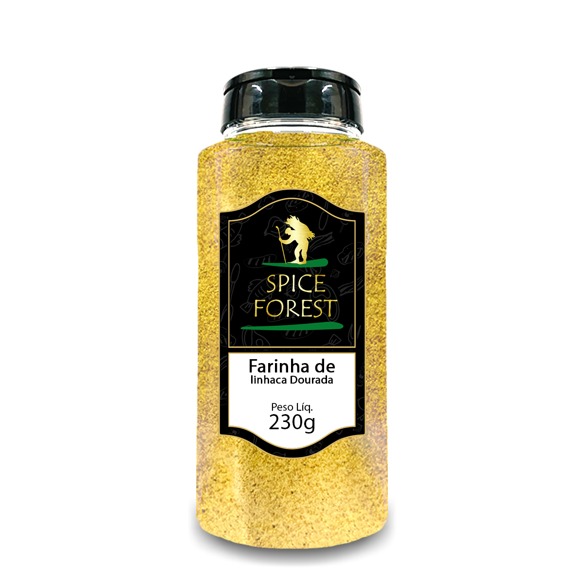 Farinha de linhaca Dourada 230g - Spice Forest