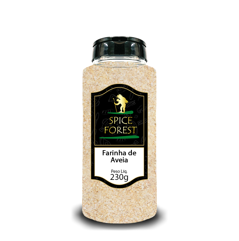 Farinha De Aveia Spice Forest 230g Com Glúten