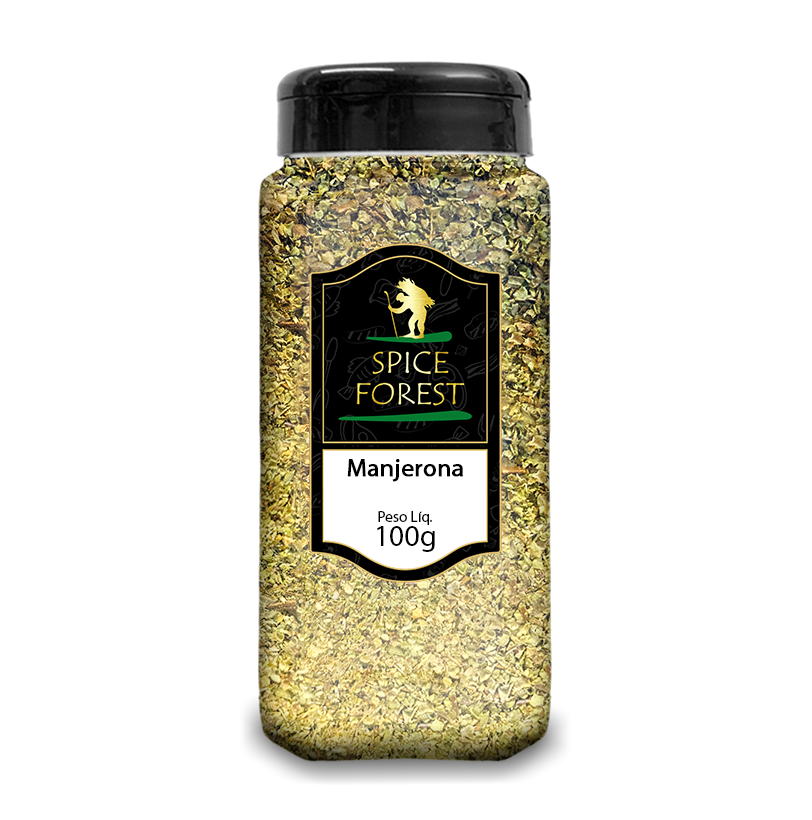 Manjerona 100g Spice Forest - Sabor Mediterrâneo Autêntico