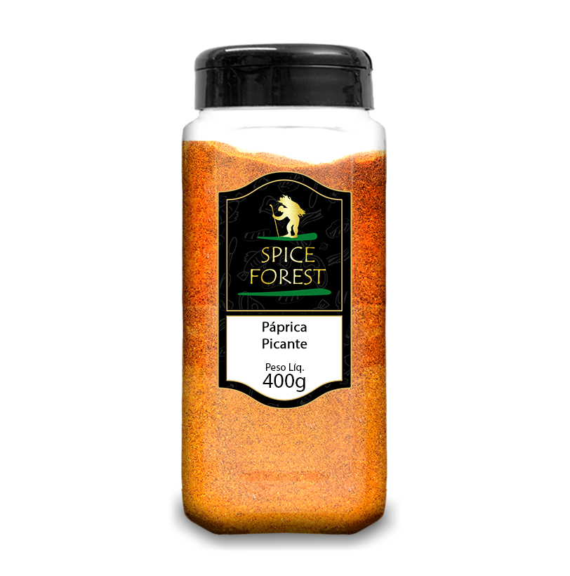 Páprica Defumada 400g Spice Forest - Sabor Intenso e Defumado