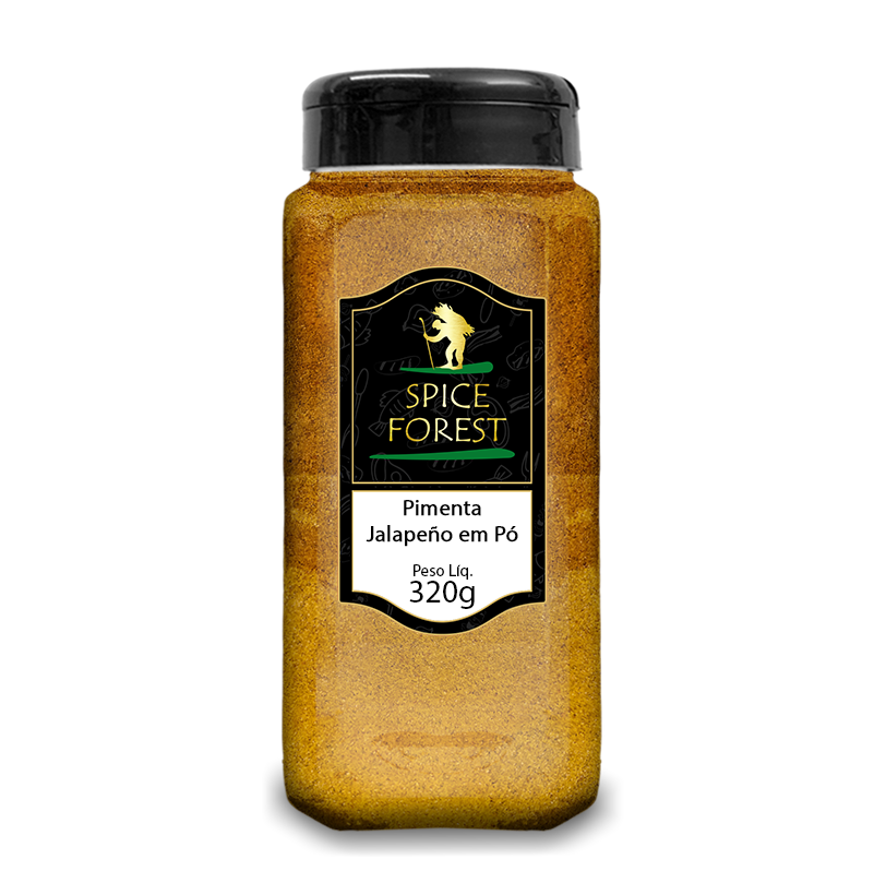 Pimenta Jalapeño 320g Spice Forest - O Sabor Mexicano em Sua Cozinha